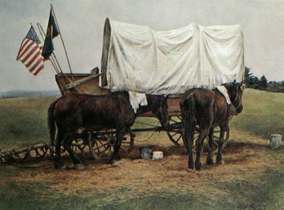 Wagon Train- Signed By The Artist								 – Paper Lithograph
								 – Limited Edition
								 – 500 S/N
								 – 
								19 x 26