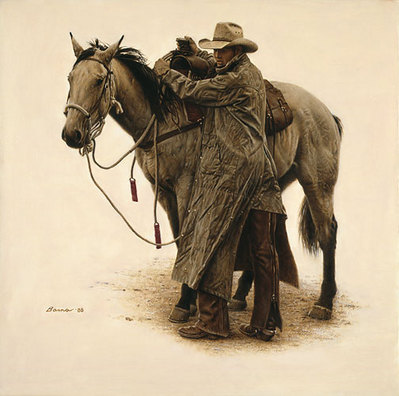 Bittin’ Up, Rimrock Ranch- Signed By The Artist								 – Canvas Giclee
								 – Limited Edition
								 – 150 S/N
								 – 
								20 x 20