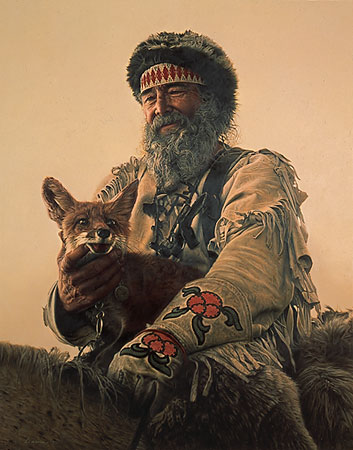 Mountain Man And His Fox- Signed By The Artist								 – Paper Lithograph
								 – Limited Edition
								 – 1500 S/N
								 – 
								23 x 18 1/2