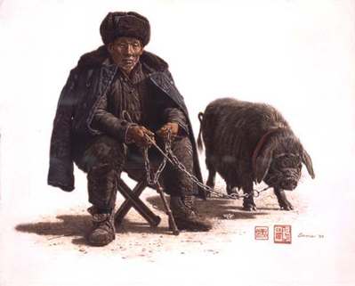 Old Man And His Pig- Signed By The Artist								 – Paper Lithograph
								 – Limited Edition
								 – 888 S/N
								 – 
								18 x 21 1/2								
								 –