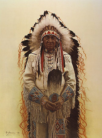 Shoshone Chief- Signed By The Artist								 – Paper Lithograph
								 – Limited Edition
								 – 1000 S/N
								 – 
								23 x 18