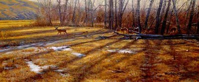 Winter Shadows- Signed By The Artist								 – Paper Lithograph
								 – Limited Edition
								 – 950 S/N
								 – 
								13 1/2 x 32 1/2