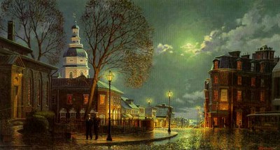 Annapolis Evening- Signed By The Artist								 – Paper Lithograph
								 – Limited Edition
								 – 950 S/N
								 – 
								12 x 22								
								 –