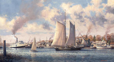 Chesapeake Bound (Remarqued)- Signed By The Artist								 – Paper Lithograph
								 – Limited Edition
								 – 75 A/P
								 – 
								14 x 26