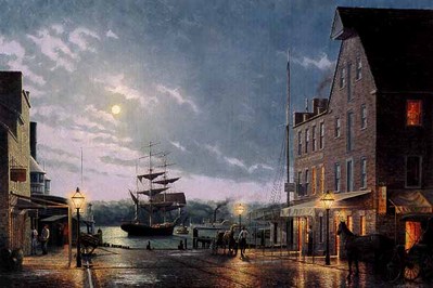 Old Town Alexandria By Moonlight- Signed By The Artist								 – Paper Lithograph
								 – Limited Edition
								 – 950 S/N
								 – 
								18 x 29								
								 –