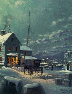 Winter’s Eve On The Northern Neck (Remarqued)- Signed By The Artist								 – Paper Lithograph
								 – Limited Edition
								 – 75 A/P
								 – 
								13 1/4 x 10 1/2