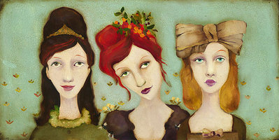 The Bridesmaids- Signed By The Artist								 – Canvas Giclee
								 – Limited Edition
								 – 100 S/N
								 – 
								12 x 24								
								 –