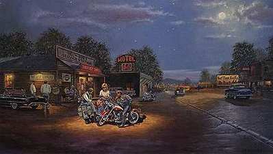 Route 66- Signed By The Artist								 – Paper Lithograph
								 – Limited Edition
								 – 660 S/N
								 – 
								16 x 27								
								 –