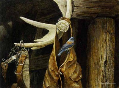 Chaps – Western Bluebird- Signed By The Artist								 – Paper Lithograph
								 – Limited Edition
								 – 950 S/N
								 – 
								14 x 19 5/8