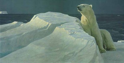 Long Light – Polar Bear- Signed By The Artist								 – Canvas Lithograph
								 – Limited Edition
								 – 180 S/N
								 – 
								18 x 37