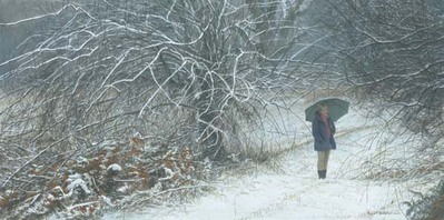 Winter Walk- Signed By The Artist								 – Paper Lithograph
								 – Limited Edition
								 – 76 A/P
								 – 
								14 3/8 x 28 3/4