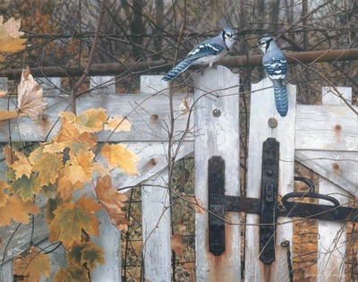 Talk On The Old Fence- Signed By The Artist								 – Paper Lithograph
								 – Limited Edition
								 – 950 S/N
								 – 
								19 1/4 x 24 3/4