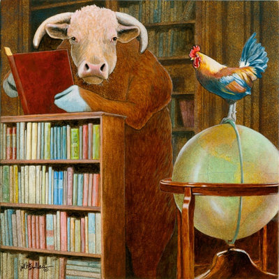 Cock And Bull Story…- Signed By The Artist								 – Canvas Giclee
								 – Limited Edition
								 – 75 S/N
								 – 
								12 x 12