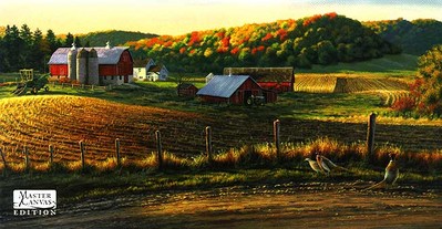 Autumn Harvest- Signed By The Artist								 – Canvas Lithograph
								 – Limited Edition
								 – 195 S/N
								 – 
								16 x 30