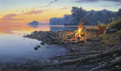 Fireside Point- Signed By The Artist								 – Paper Lithograph
								 – Limited Edition
								 – 1250 S/N
								 – 
								16 x 28 3/8