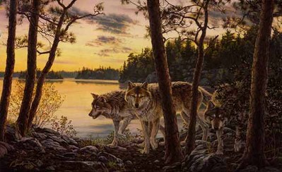 Twilight Encounter- Signed By The Artist								 – Paper Lithograph
								 – Limited Edition
								 – 999 S/N
								 – 
								16 1/2 x 26