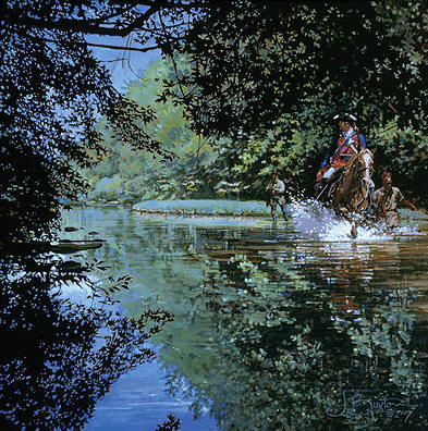 Wet Way, Washington’s Choice- Signed By The Artist								 – Canvas Giclee
								 – Limited Edition
								 – 75 S/N
								 – 
								12 x 12