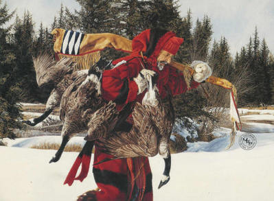 A Winter Feast- Signed By The Artist								 – Paper Lithograph
								 – Limited Edition
								 – 1250 S/N
								 – 
								19 1/2 x 32 1/4