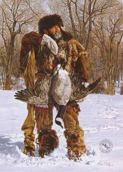 Hunter Of Geese- Signed By The Artist								 – Paper Lithograph
								 – Limited Edition
								 – 76 A/P
								 – 
								11 3/4 x 8 1/2