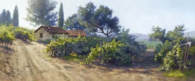 Monterey Vineyard- Signed By The Artist								 – Paper Lithograph
								 – Limited Edition
								 – 550 S/N
								 – 
								13 1/2 x 32