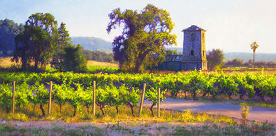 Vineyard Tankhouse- Signed By The Artist								 – Canvas Giclee
								 – Limited Edition
								 – 300 S/N
								 – 
								24 x 48