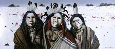 Ghost Dance In The Snow- Signed By The Artist								 – Canvas Lithograph
								 – Limited Edition
								 – 95 S/N
								 – 
								16 x 36								
								 –