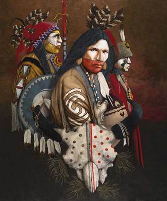 Way Of The Warrior- Signed By The Artist								 – Canvas Giclee
								 – Limited Edition
								 – 95 S/N
								 – 
								36 x 30