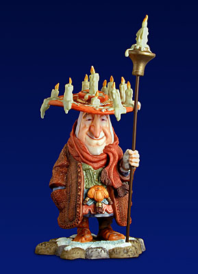 The Candleman – Sculpture- Sculpture Porcelain
								 – 3-Dimensional
								 – 2500 Limited
								 – 
								7 1/4″ High