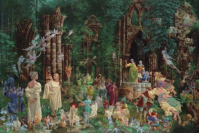 Court Of The Faeries – Believer’s Edition- Signed By The Artist								 – Paper Lithograph
								 – Limited Edition
								 – S/N
								 – 
								22 x 33