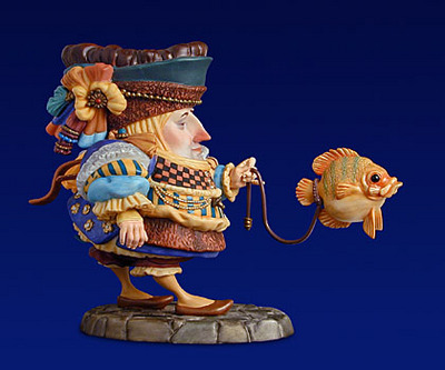 The Fish Walker- Sculpture Porcelain
								 – 3-Dimensional
								 – 1500 Limited
								 – 
								5 1/4″ High								
								 –