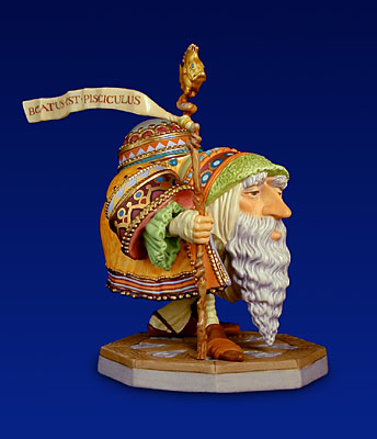 The Fish Wizard- Sculpture Porcelain
								 – 3-Dimensional
								 – 1500 Limited
								 – 
								5″ High