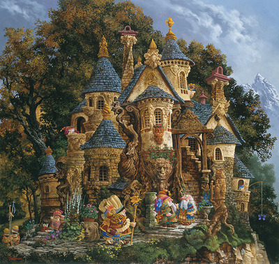 College Of Magical Knowledge- Signed By The Artist								 – Canvas Giclee
								 – Limited Edition
								 – 152 S/N
								 – 
								22 x 24