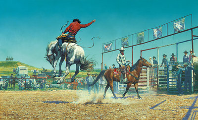 Them’s A Bunch-A Bronc Stomp’N… Sun-Fishin… S.O.B.’s- Signed By The Artist								 – Paper Lithograph
								 – Limited Edition
								 – 550 S/N
								 – 
								19 1/2 x 32