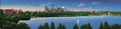 City Among The Lakes- Signed By The Artist								 – Paper Lithograph
								 – Limited Edition
								 – 999 S/N
								 – 
								12 x 48