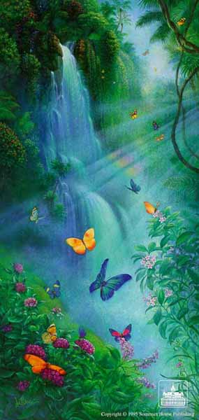 Butterflies In The Mist- Signed By The Artist								 – Paper Lithograph
								 – Limited Edition
								 – 7500 S/N
								 – 
								22 x 10 5/8