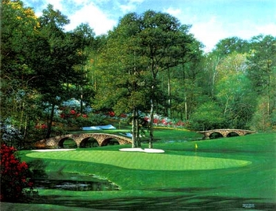 The 11th At Augusta- Signed By The Artist								 – Canvas Lithograph
								 – Limited Edition
								 – 595 S/N
								 – 
								22 x 28								
								 –