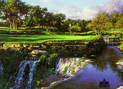 The 16th At Barton Creek- Signed By The Artist								 – Paper Lithograph
								 – Limited Edition
								 – 1250 S/N
								 – 
								22 1/2 x 27