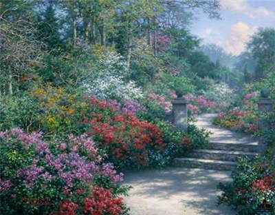 Azalea Path – Impressions Of Biltmore- Signed By The Artist								 – Paper Lithograph
								 – Limited Edition
								 – 1200 S/N
								 – 
								11 x 14