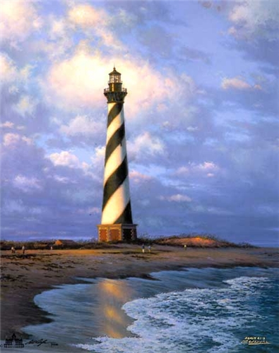 Cape Hatteras- Signed By The Artist								 – Canvas Lithograph
								 – Limited Edition
								 – 95 S/N
								 – 
								20 x 16								
								 –