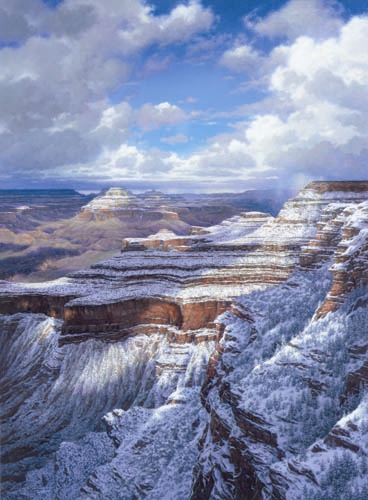 The Grand Canyon- Signed By The Artist								 – Canvas Giclee
								 – Limited Edition
								 – 95 S/N
								 – 
								40 x 30