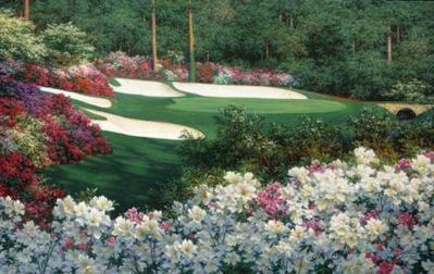 Springtime At Augusta’s 13th- Signed By The Artist								 – Paper Serigraph
								 – Limited Edition
								 – 450 S/N
								 – 
								24 3/4 x 45