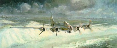 Little Willie Coming Home (B-17)- Signed By The Artist								 – Paper Lithograph
								 – Limited Edition
								 – 1000 S/N
								 – 
								14 1/4 x 34