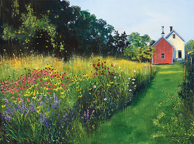 This Meadow Garden- Signed By The Artist								 – Canvas Giclee
								 – Limited Edition
								 – 75 S/N
								 – 
								9 x 12