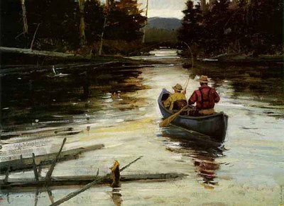 Slack Water Brookies- Signed By The Artist								 – Canvas Giclee
								 – Limited Edition
								 – 150 S/N
								 – 
								16 3/4 x 22								
								 –