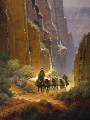 Canyon Trails- Signed By The Artist								 – Paper Serigraph
								 – Limited Edition
								 – 550 S/N
								 – 
								34 3/4 x 26