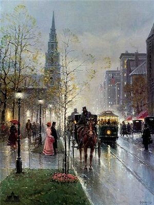 Park Street Church – Boston- Signed By The Artist								 – Paper Lithograph
								 – Limited Edition
								 – 1950 S/N
								 – 
								27 1/4 x 20