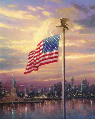 The Light Of Freedom (16 X 12 Canvas)- Signed By The Artist								 – Canvas Lithograph
								 – Limited Edition
								 – 2950 S/N
								 – 
								16 x 12