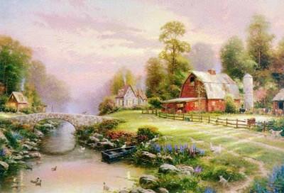 Sunset At Riverbend Farm (18 X 27 Paper)- Signed By The Artist								 – Paper Lithograph
								 – Limited Edition
								 – 4850 S/N
								 – 
								18 x 27