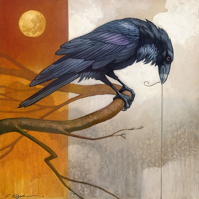 Merlin And The Golden Moon- Signed By The Artist								 – Canvas Giclee
								 – Limited Edition
								 – 75 S/N
								 – 
								12 x 12