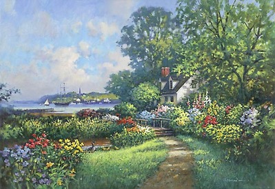 Cecilia’s Garden- Signed By The Artist								 – Paper Lithograph
								 – Limited Edition
								 – 550 S/N
								 – 
								17 1/8 x 25